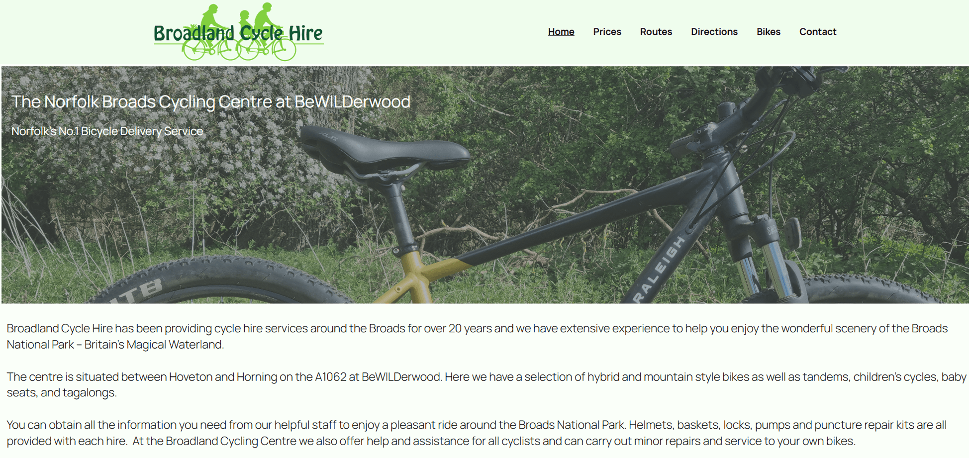 Broadland Cylce Hire image