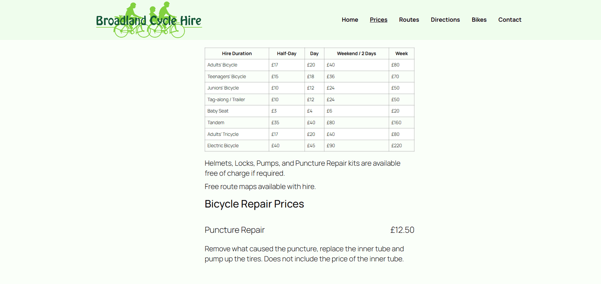 Broadland cycle hire image